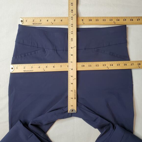 Chico's Women's Size 0 (US-4) NWT Perfect Stretch Josie Pant Navy Blue - Picture 2 of 9